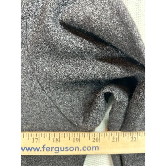 Eileen Fisher Zip Jacket Gray Wool Knit Women’s M Minimalist Luxe Loungewear - Picture 10 of 13
